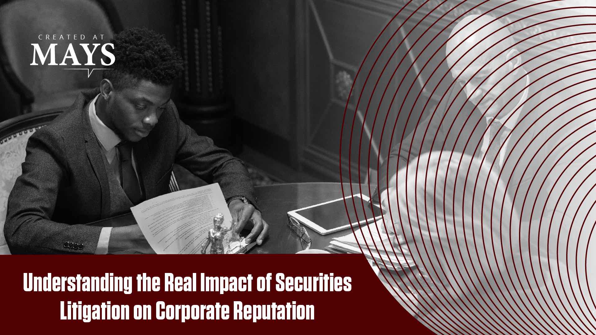 Understanding the Real Impact of Securities Litigation on Corporate Reputation